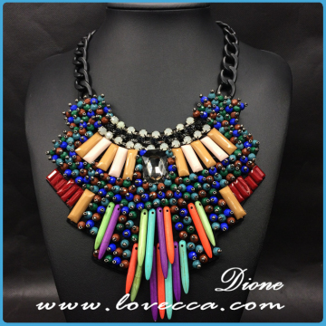 vintage exaggerated necklace fashion Alloy necklace