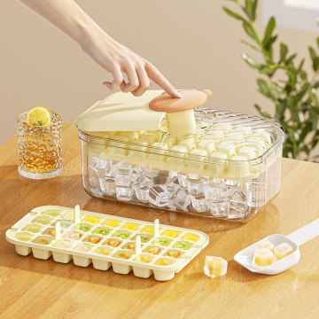 MaxCook 64 GRID ICE MOT - Khay đá silicon dễ phát hành