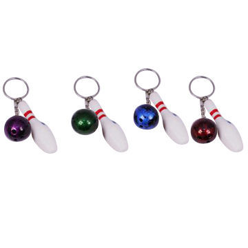 Bowling keychains, customized designs are accepted