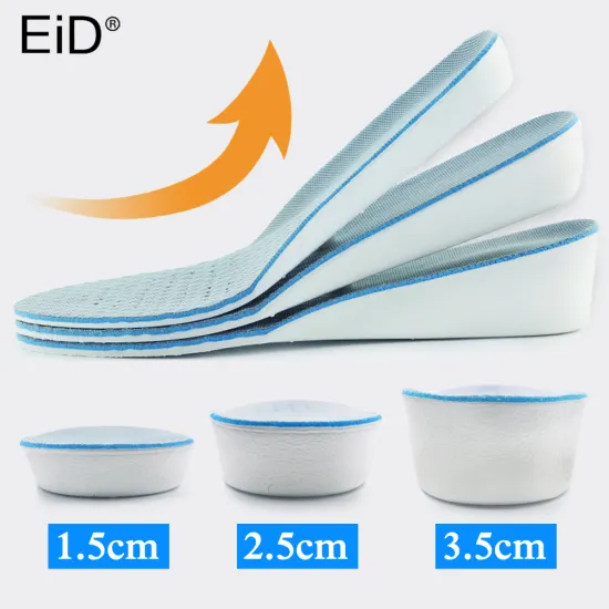 EVA Height Increase Insole for shoes women man height increasing shoes pad Inserts Care Foot Pads Comfortable soles for shoes