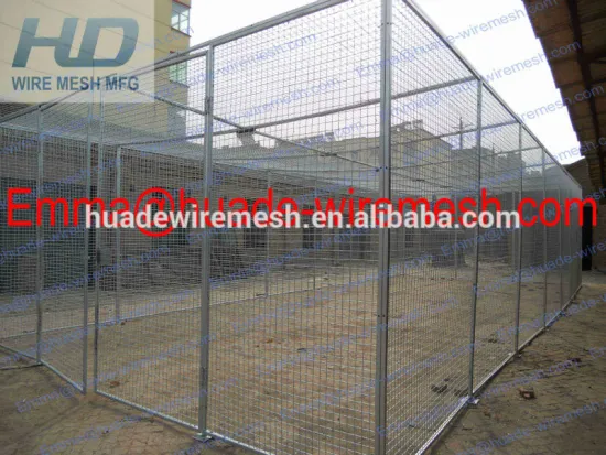 Hot dipped galvanized 1.8x1.2m Dog Mesh/ Metal Dog Kennel