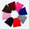 Beg Drawstring Velvet berwarna promosi