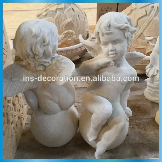 Outdoor decoration resin angels