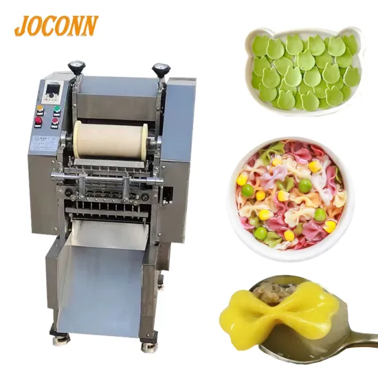 Ideal Italian Pasta Noodle Maker Machine: Butterfly Noodle Extruder for Farfalle Pasta Production