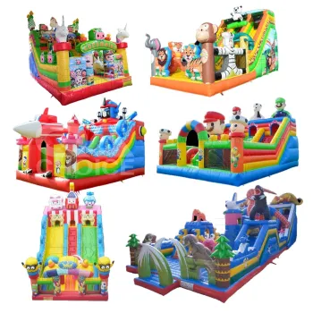 Customized Inflatable Bouncer Slide: China New Style Outdoor Moonwalk Bounce House for Kids