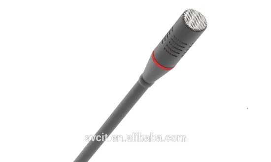 With voting and LED display feature conference microphone