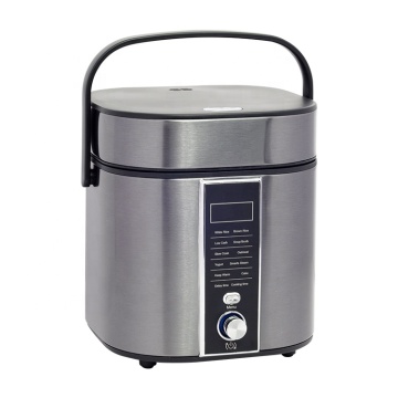 Square Design 11-in-1 Digital Deluxe Rice Cooker - 1.0L Capacity
