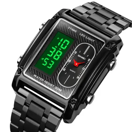 SKMEI 1868 New Arrival 3ATM Waterproof Digital Men's Chronograph Watch