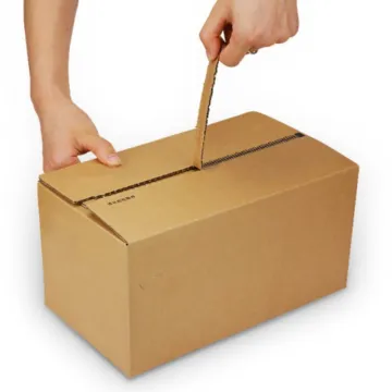 corrugated cardboard zipper carton box