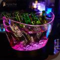 LED acrilico birra ghiacciata del serbatoio Ice Bucket