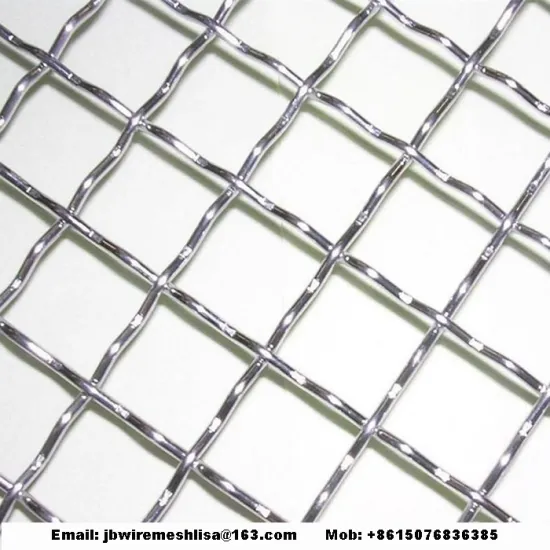 304 Stainless Steel Crimped Wire Mesh
