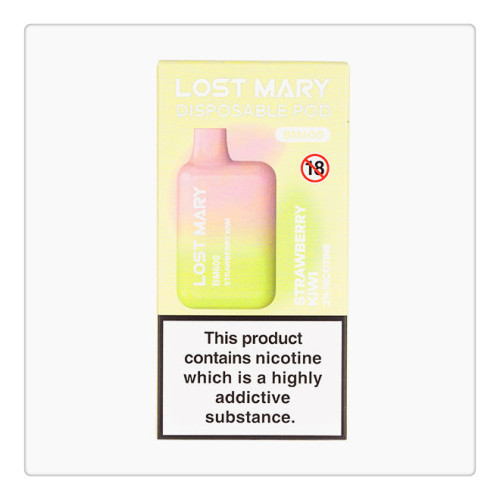 Lost Marry BM600 Puffs 20mg Vape descartável 550mAh