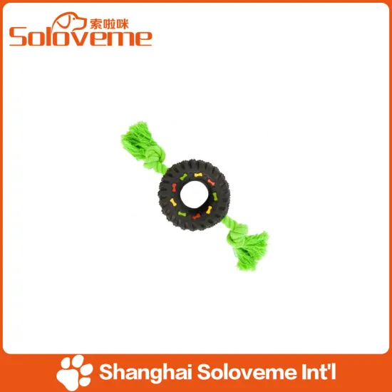 2016 Hot Sale dog toy vinyl rope