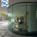 3mm-19mm Bent Curved Laminated Tempered Glass Panels