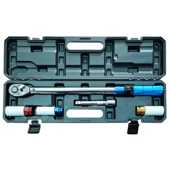 VIKTEC 1/2 Inch Drive Torque Wrench Kit with Wheel Sockets (20-210N.m)