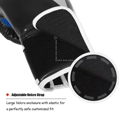 Custom PU materials Muay Thai  boxing gloves