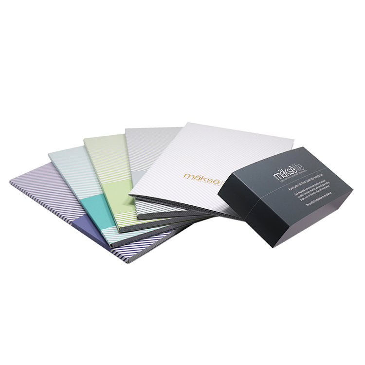 Free Sample Custom Logo Wholesale Custom Printing Wire Stitching Recycled Paper Softcover Notebook