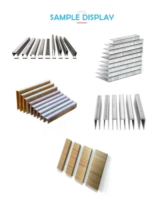 Pneumatic Staple and Nail Making Machines for Office
