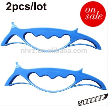 Long handle Household Handheld Carbide Blade Knife & Scissor Sharpener