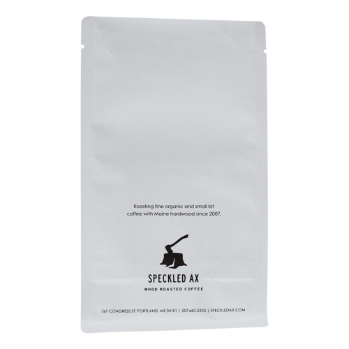 Factory Price Compostable Heat Seal Flat Bottom Coffee Pouch