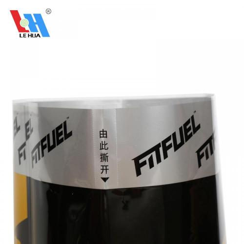  Protein Milk Bottle Shrink Sleeve Label Custom PVC Heat Shrink Label For Protein Bucket Factory