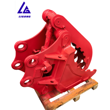 Single Cylinder Hydraulic Grab Bucket for Excavators (1-30tons) - 400mm to 600mm Width
