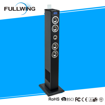 Professional 2.1ch subwoofer speakerTower loudspeaker with FM Radio/USB/Aux in/LCD display wifi FW-1438