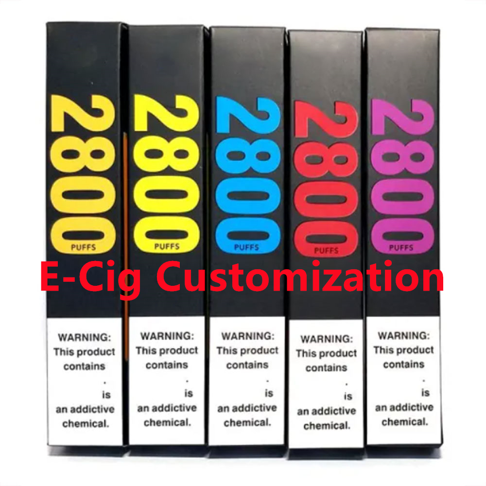 Electronic Cigarette Custom 2800 Puffs 10