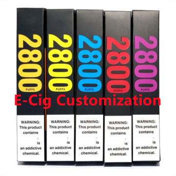 Custom vape DISPOSABLE Vape puff flex