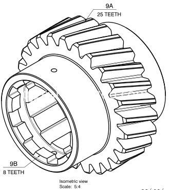   MF660 Pinion Used in MASSEY FERGUSON