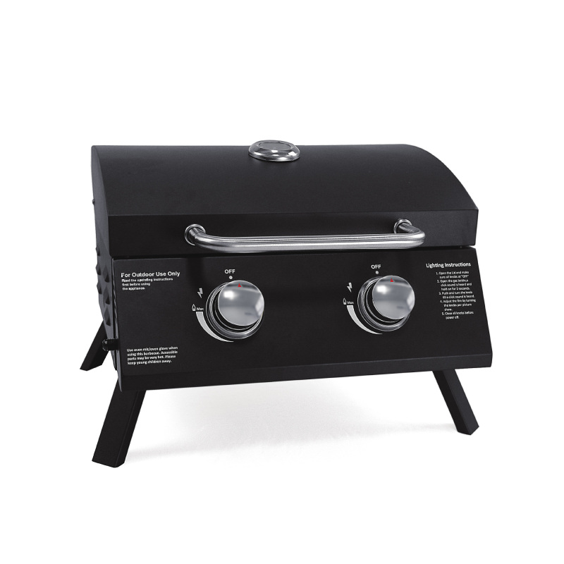 Folding Portable Grill Pellet Multi Function Gas Grill Portability for Camping