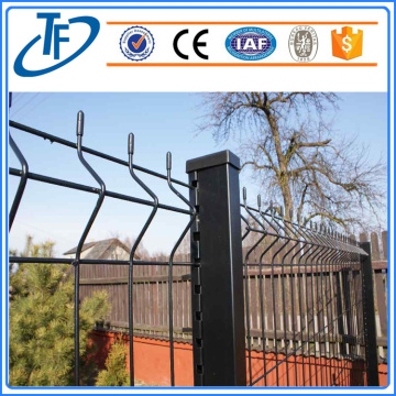 anti-corrosion powder coated 3d welded wire mesh fence