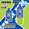 Savage Monster +20000 Puffs Eu Warehouse