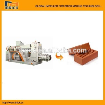 Manual brick plant fired red brick making machine