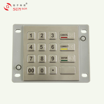 Encrypted Pinpad for Self-service payment kiosk solutions Ticketing, Petrol, Parking Kiosk