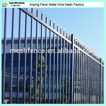 Steel tube highway zinc steel fence