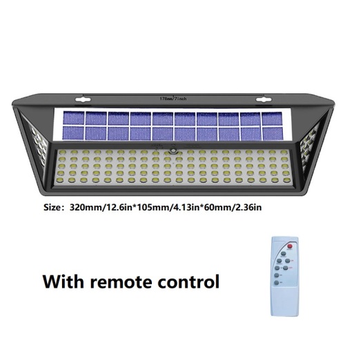 Lâmpada de parede solar LED 118 LED