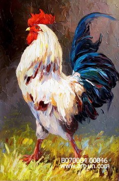 Chicken painting