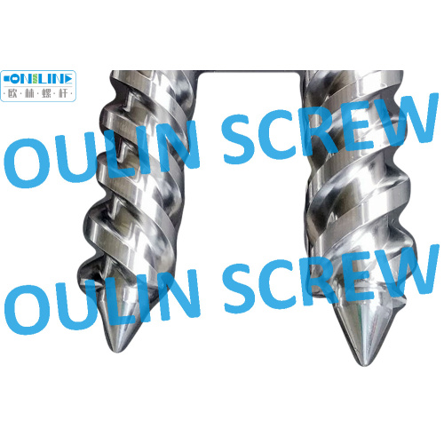 Jwell Liansu Jurry 80/156 Twin Conical Screw and Barrel for PVC Extrusion