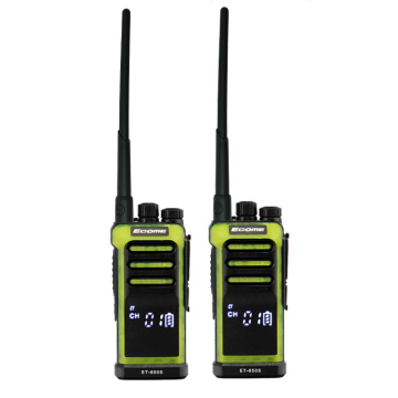 ECOME ET-650S 2 km Sortie de gamme Two Ways Radio 2PCS Walkie Talkie