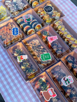 Kraft Paper Sushi Box with Eco-Conscious Design