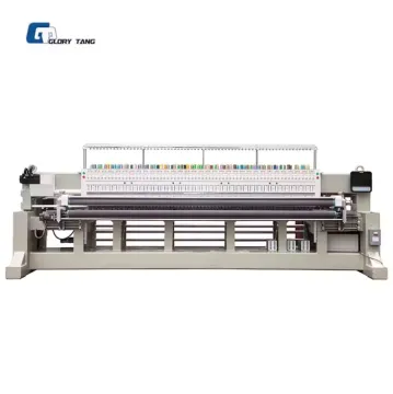 Automatic Multi-Needle Quilting and Embroidery Machine for Leather (Computer Controlled)