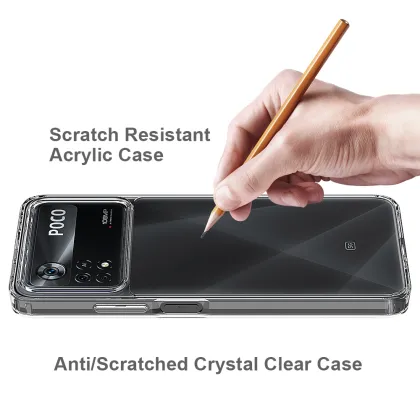 1.5MM Clear Mobile Phone Case for Xiaomi POCO X4 Pro 5G