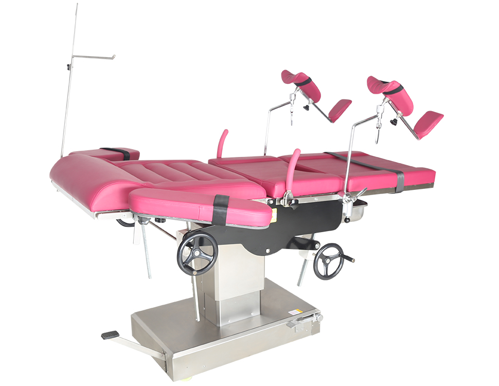 Manual obstetric gynecology chair for hospital