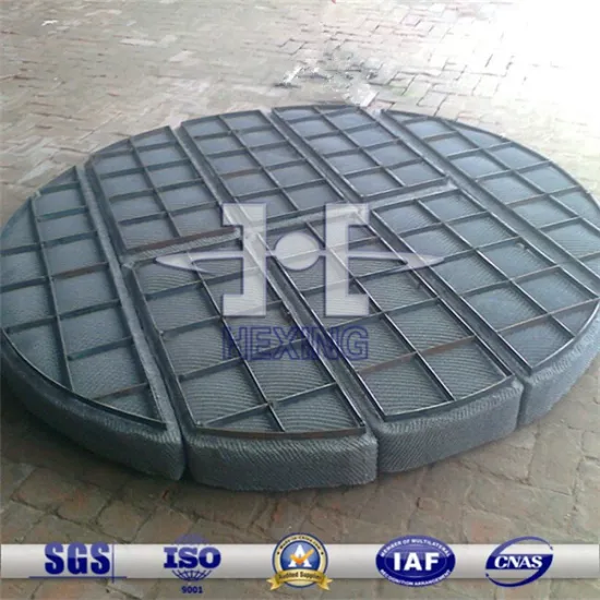 Large Diameter SUS304 Wire Mesh Demister Pad