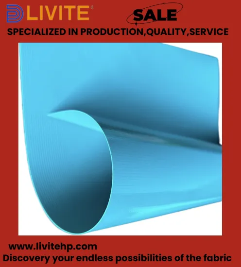 PVC Coated Polyester Tarpaulin Curtain Trailer Material