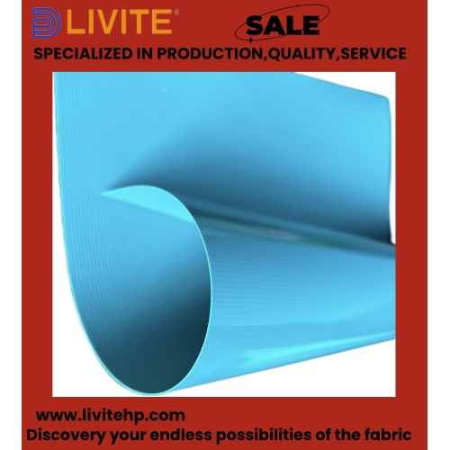 PVC gecoate polyester tarpaulinegordijntrailer materiaal