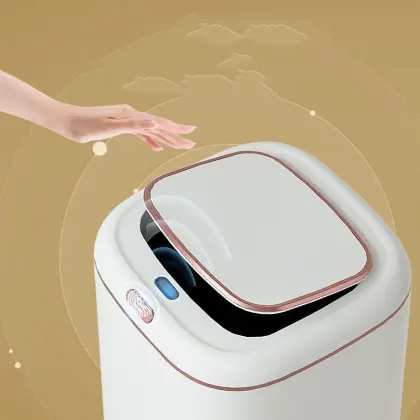 Smart Induction Flip-top Trash Can 2026 New Design
