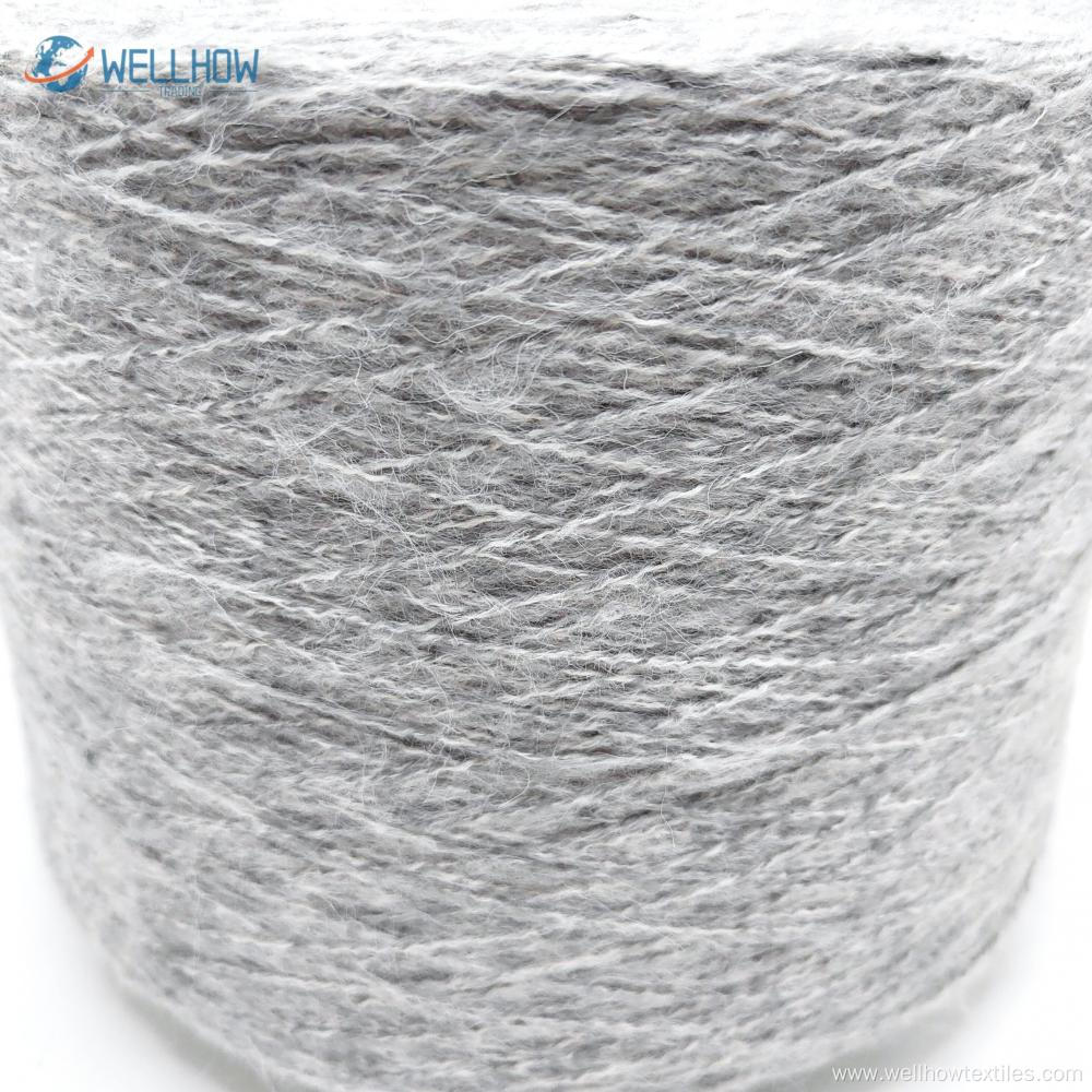 1/6NM 6%WOOL 15%NYLON 27%ACRYLIC 50%POLYESTER 2%SPANDEX YARN ALPACA WOOL LIKE YARN