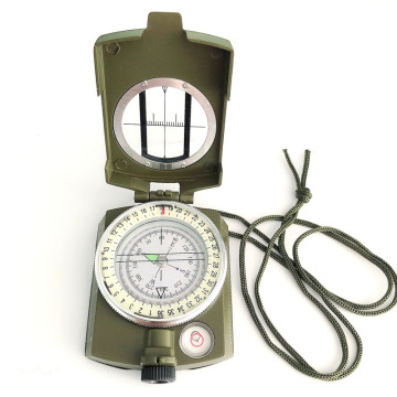 Outdoor Multi-Function American Compass with North Arrow and Fluorescence for Geology